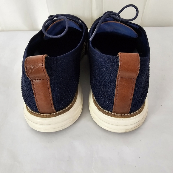 Cole Haan Men's OriginalGrand Stitchlite Oxfords Lace Up Shoe Navy Blue Size 12 - Picture 7 of 10